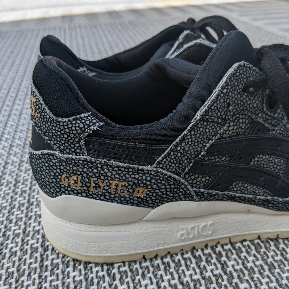 ASICS Gel Lyte 3 'Black Stingray'‎ sneakers size 8